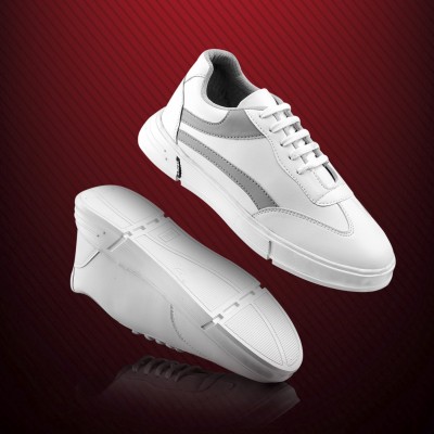 Smoky Smoky Series 16 White Sneaker Shoes, Casual Shoes For Men Sneakers For Men(White)