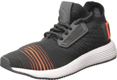 PUMA Unisex-Adult Uprise Color Shift Iron Gate-Shocking Running Shoes For Men(Grey)