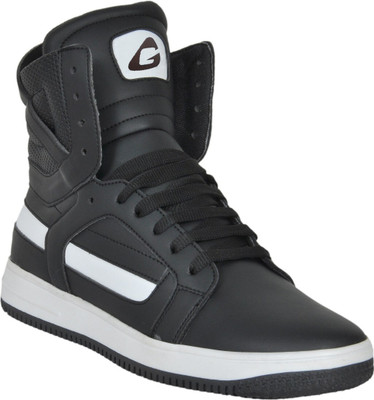 West Code 9078-Black-10 High Tops For Men(Black , 10)