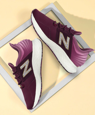 New Balance ROAV Running Shoes For Women(Maroon , 4)