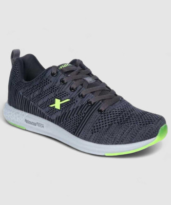 Sparx SM 379 Running Shoes For Men(Grey, Green , 7)