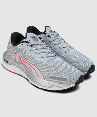 PUMA Velocity Nitro 2 WTR Running Shoes For Women(Grey , 7.5)