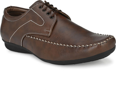 John Karsun Lace Up For Men(Brown , 8)