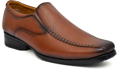 VIPSJAZZY Fun Slip On For Men(Brown , 10)