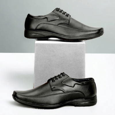 Wtrizak Men Slip-On Formals, Office Wear, Dress Up Shoes Derby For Men(Black , 8)