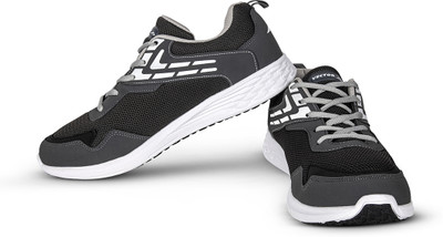 VECTOR X Thunder Storm EVA Sole, Synthetic Upper With Breathable Mesh Jogging Walking Running Shoes For Men(Grey , 11)