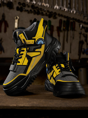 The Souled Store Transformers: BumbleBee Sneakers For Men(Multicolor , 7)