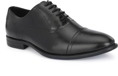 ALBERTO TORRESI Alberto Torresi Brod Fit Black Synthetic formal Shoes Lace Up For Men(Black)