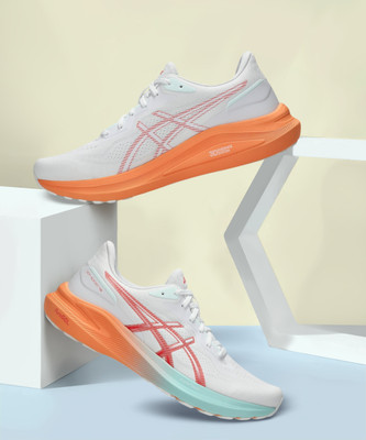 Asics GT-1000 13 Running Shoes For Men(White , 11)