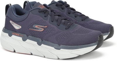 Skechers MAX CUSHIONING PREMIER -PERSP Running Shoes For Men(Navy)