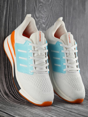 Abros COMRADE Running Shoes For Men(White , 8)
