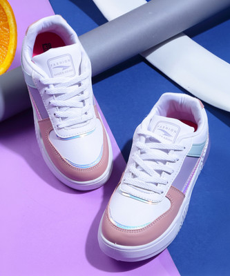 asian Casual Sneaker Shoes For Women | Stylish and Comfortable | Paradise-05 Sneakers For Women(White , 8)