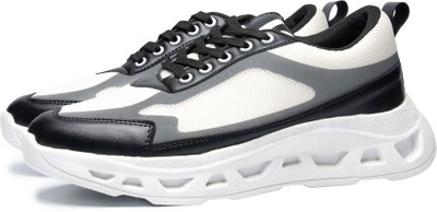 Volton Lifestyle Ashes Illusion Grey Sports Shoes | Lightweight Chunky Sole with Cushioned Insole Sneakers For Men(Grey , 6)