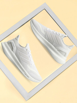 ADIDAS PUREBOOST 5 Running Shoes For Men(White , 9)