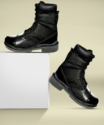 Mikaasa Para Ordinance Light Weight Boots For Men(Black , 6)