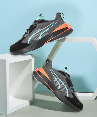 PUMA Pwrframe OP-1 Mix Sneakers For Women(Black , 4.5)