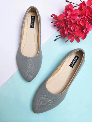 PIYARI Bellies For Women(Grey , 7)