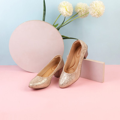 MOCHI 31-342 Bellies For Women(Gold , 6)