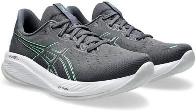 Asics Men Grey Running Shoes GEL CUMULUS 26 Running Shoes For Men(Grey , 9)