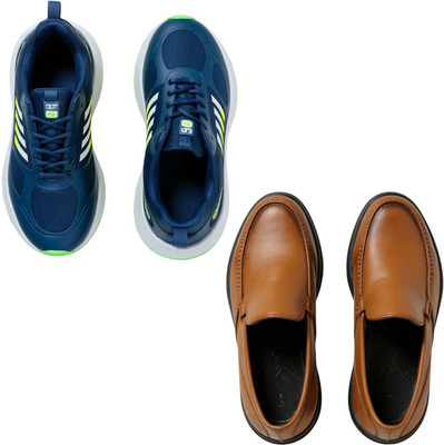 Plama Stylish Casual Shoes for Men – Perfect for Daily Wear Casuals For Men(Brown, Blue , 6)