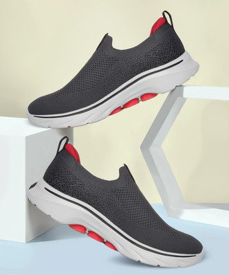 Skechers Skechers GO WALK 7 Walking Shoes for Mens, Charcoal Black- 216633-CCBK Walking Shoes For Men(Black , 7)