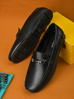 PROVOGUE Loafers For Men(Black , 13)