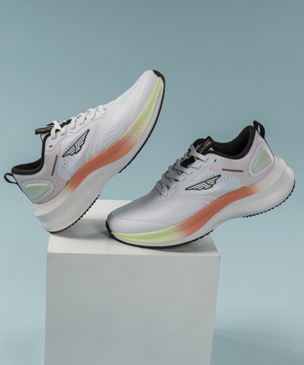 RED TAPE Athleisure Shoes for Men |Cultured Round-Toe Shape & Cushioning Technology Walking Shoes For Men(Orange , 9)