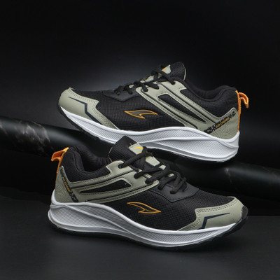 asian Orbit-12 Men’s Sports Shoes | Stylish Walking Shoes | Sneakers for Boys Sneakers For Men(Black , 10)