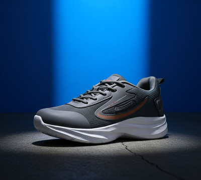 Vokstar AeroRun Hyper Boost Running Shoes For Men(Grey , 10)