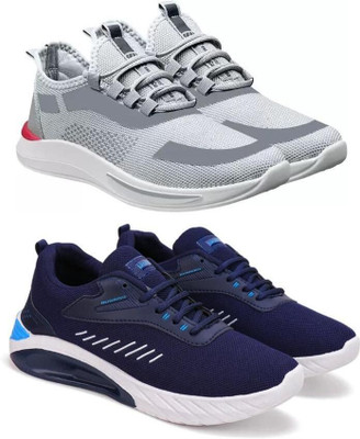 ELASA TY-SHARK GREY_TUFAN BLUE For Men(Grey , 6)