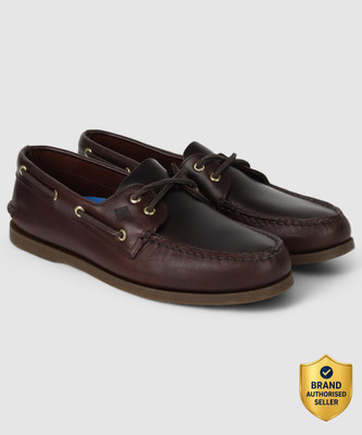 Sperry Boat Shoes For Men(Brown , 11)