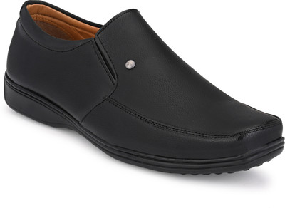 John Karsun Official Shoes for Men Comfortable Formal Shoes Slip On For Men(Black , 10)