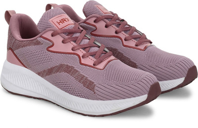 HRX by Hrithik Roshan HRX women Lace up Running shoes Onion Pink Running Shoes For Women(Pink , 4)