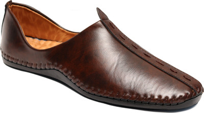 Juta Comfortable Premium Stylish Unique Trendy Popular KUS2026_BROWN for Men Slip On For Men(Brown , 7)