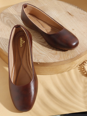 AROOM Bellies For Women(Brown , 3)