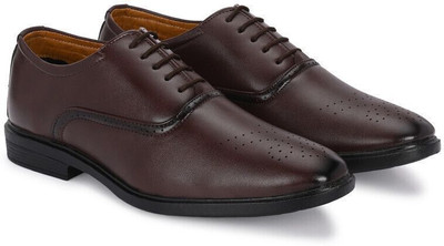 RED LIONS Lace Up For Men(Brown , 6)