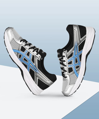Asics GEL-CONTEND 4B Running Shoes For Men(Grey , 8)