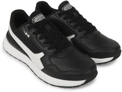 CAMPUS STOM 'Casual Shoe| Trendy Design with Comtable Insole | Lace-Up Sneakers For Men(Black , 7)