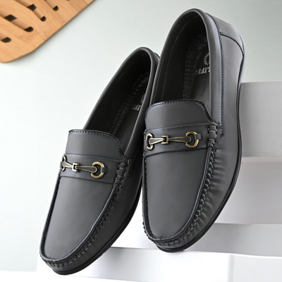 Prolific Driving Shoes For Men(Grey , 6)