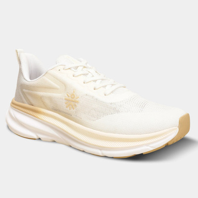 Cult Unisex Nebula Running Shoes, Enhanced Cushioning, Lightweight, Breathable Running Shoes For Men(Beige , 6)