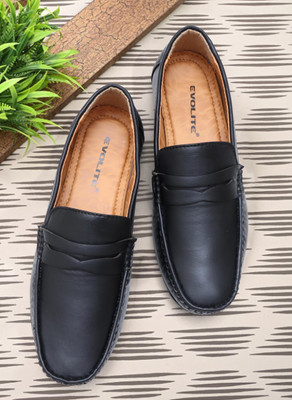 Evolite Loafers For Men(Black , 8)