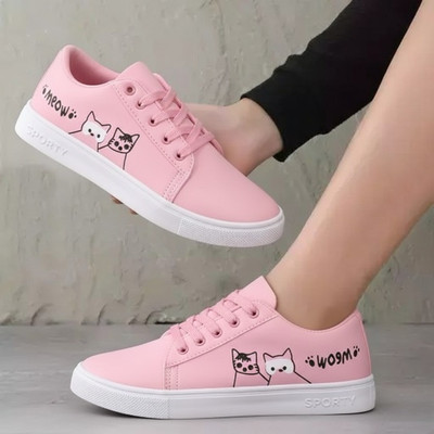COOPERWINGS Sneakers For Women(Pink , 8)