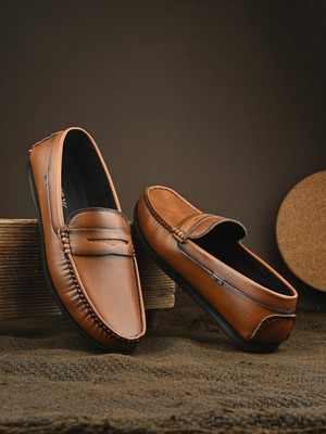 KILLER Loafers For Men(Tan , 8)