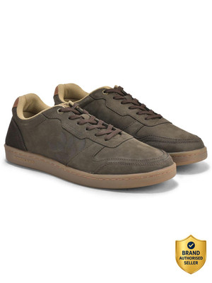 WOODLAND Casual Daily Wear Lightweight Breathable Comfortable Sneakers For Men(Brown , 8)