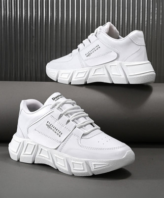 DUOSOFT premium Sports ,Gym, tranding Stylish Running shoes Running Sneakers For Women(White , 5)