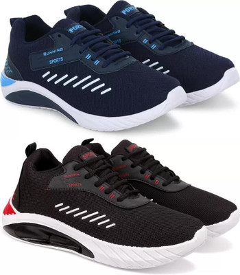 ELASA TY-TOOOFAN BLUE_TOOFAN BLACK For Men(Blue , 7)