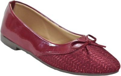 Uni Credit Footwear Bellies For Women(Maroon , 5)