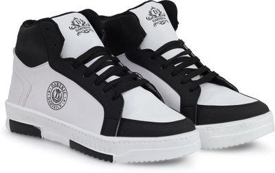 DARTKICK Versatile Casual Shoes for Men – Smart, Sleek & Comfortable Casuals For Men(White, Black , 7)