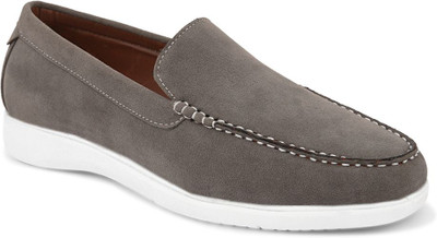 Prodock Trendy Sneaker style Loafers for Men Casuals For Men(Grey , 10)
