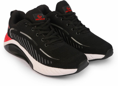 LANCER PLATINUM-20BLK-RED Running Shoes For Men(Black , 6)